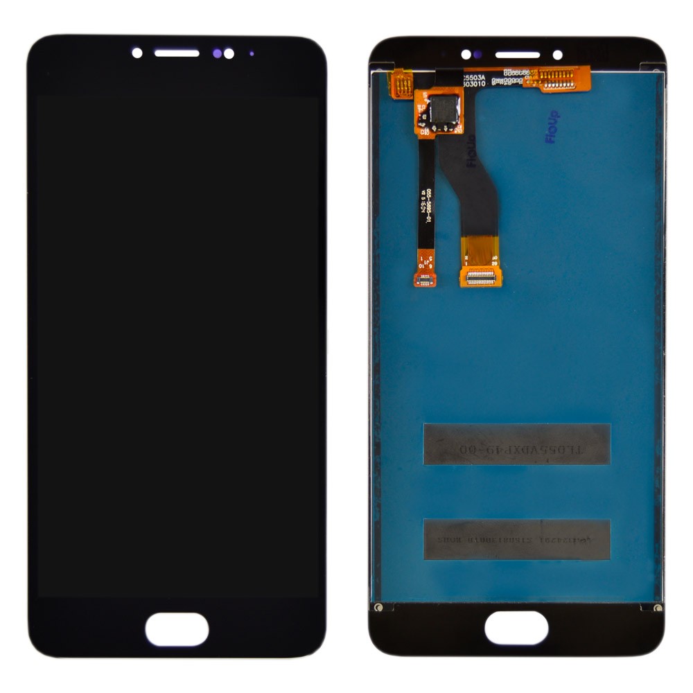 Дисплей Meizu M3 Note с тачскрином в сборе, цвет черный (версия M), уценка фото 1