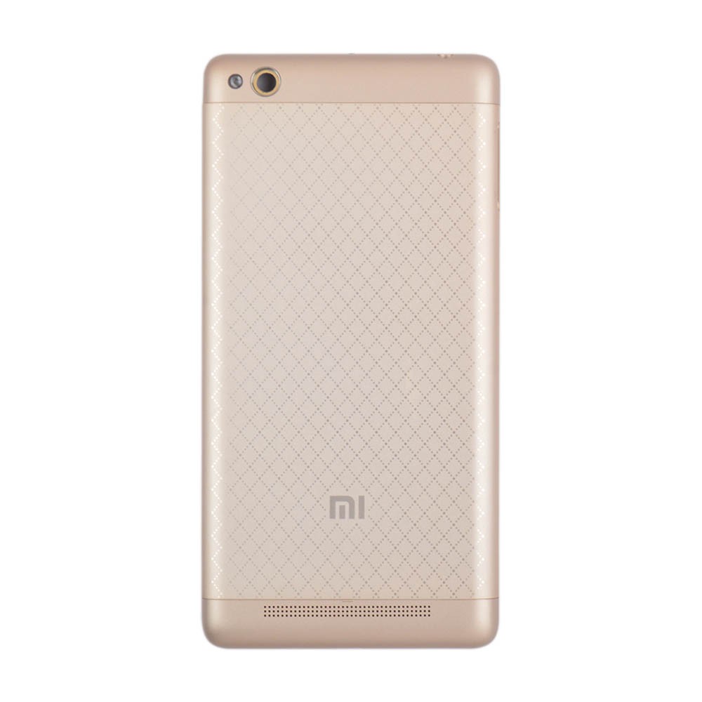 Задняя крышка Xiaomi Redmi 3, цвет золотой фото 1