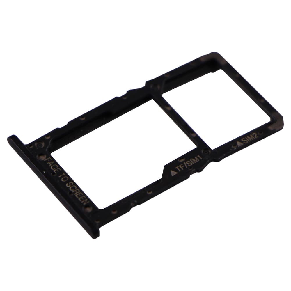 Тримач сім картки для Xiaomi F1 Pocophone, колір чорний фото 1