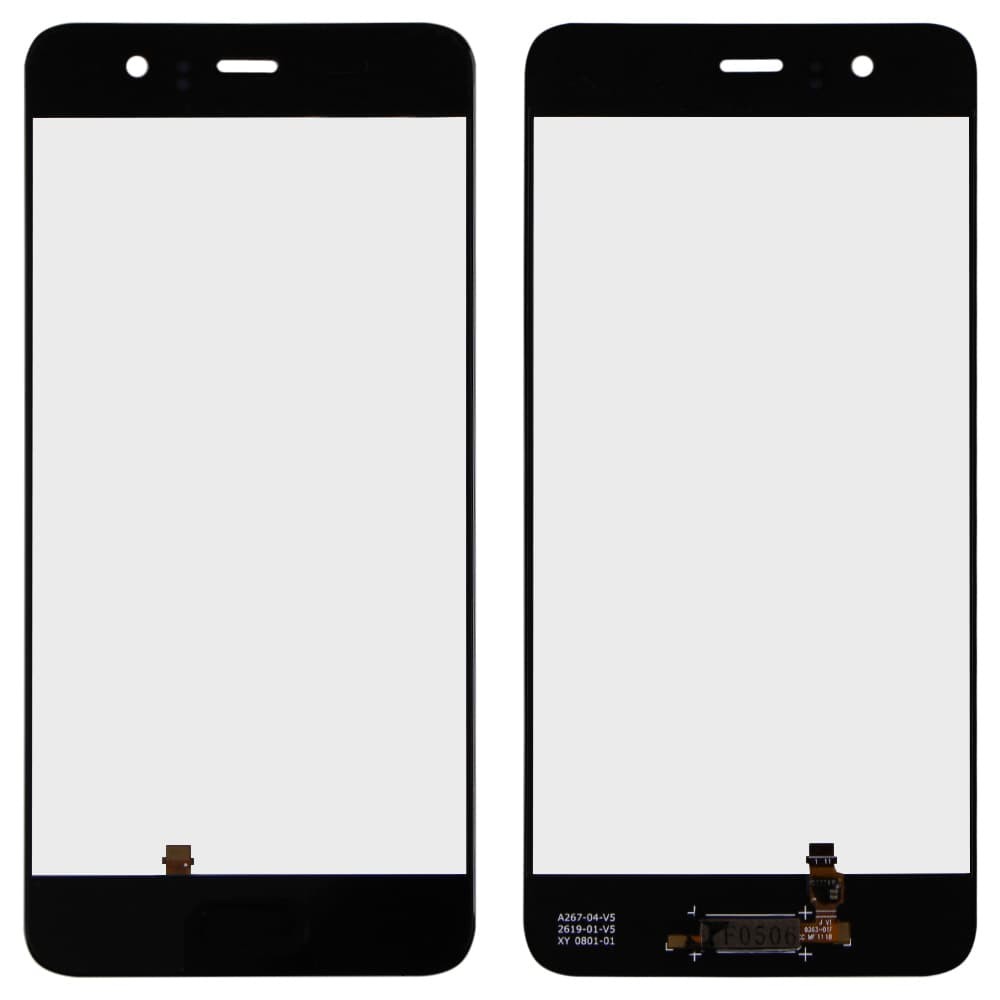 Тачскрін для Huawei P10, колір чорний фото 1