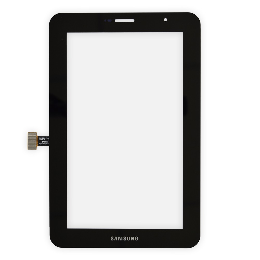 Touchscreen Samsung P3100 Galaxy Tab 2 7.0 по версиям (black) фото 1 Тачскрін (сенсор) Samsung P3100, колір чорний, за версіями фото 1