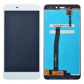Дисплей Xiaomi Redmi 4A с тачскрином в сборе, китай,  цвет белый, без рамки