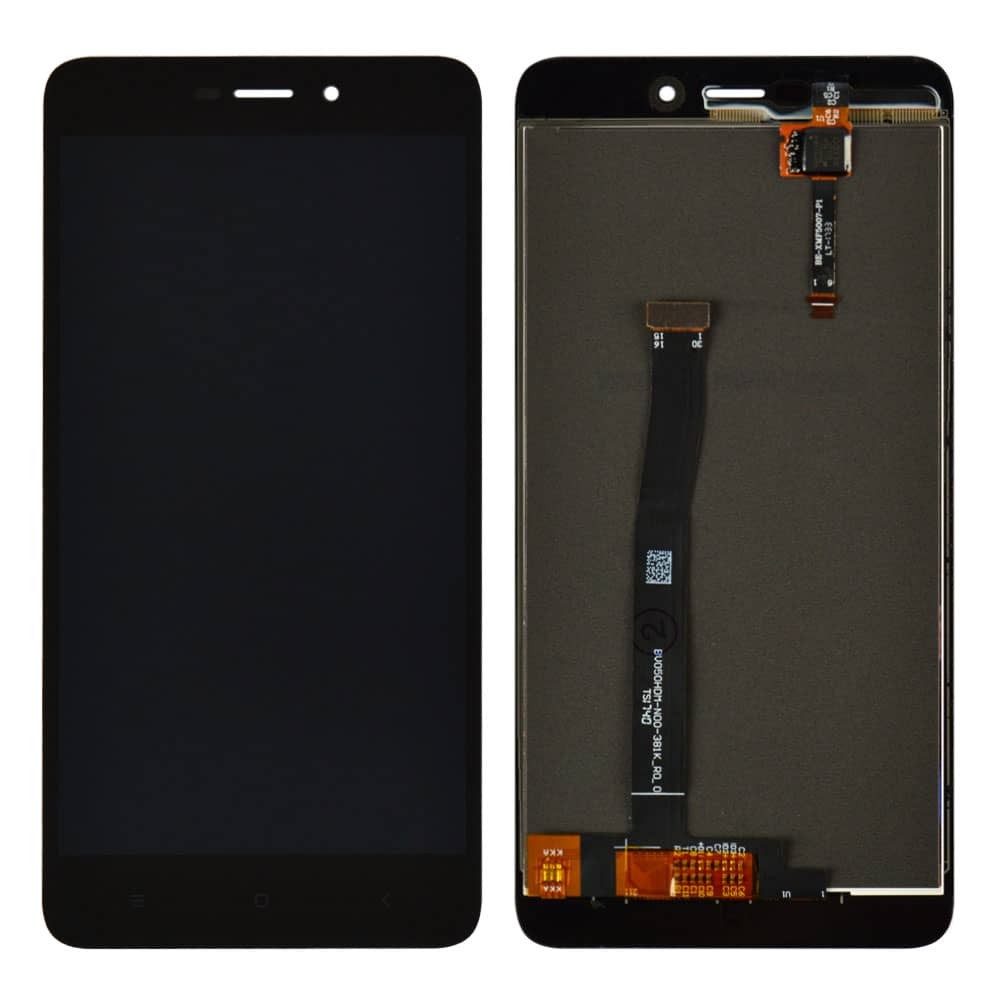 Дисплей для Xiaomi Redmi 4A с тачскрином в сборе, цвет черный, оригинал фото 1