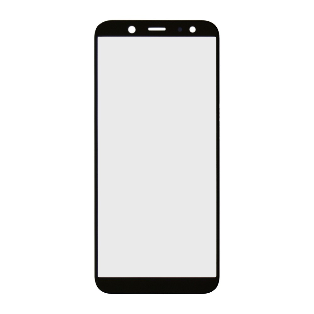 Стекло для Samsung A600 Galaxy A6 (2018), цвет черный фото 1