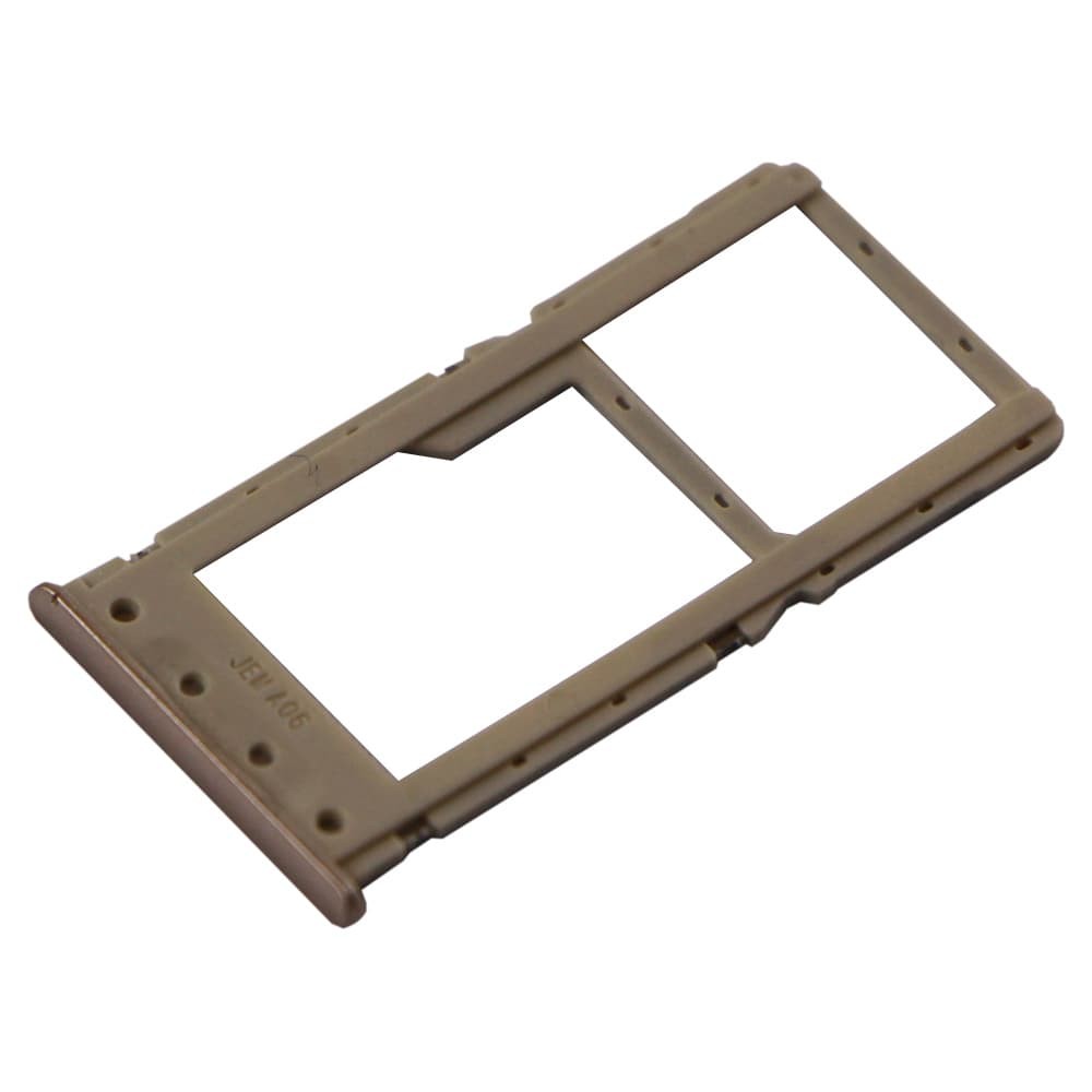 Держатель сим карты для Xiaomi Redmi 6, Redmi 6A, цвет золотой фото 1