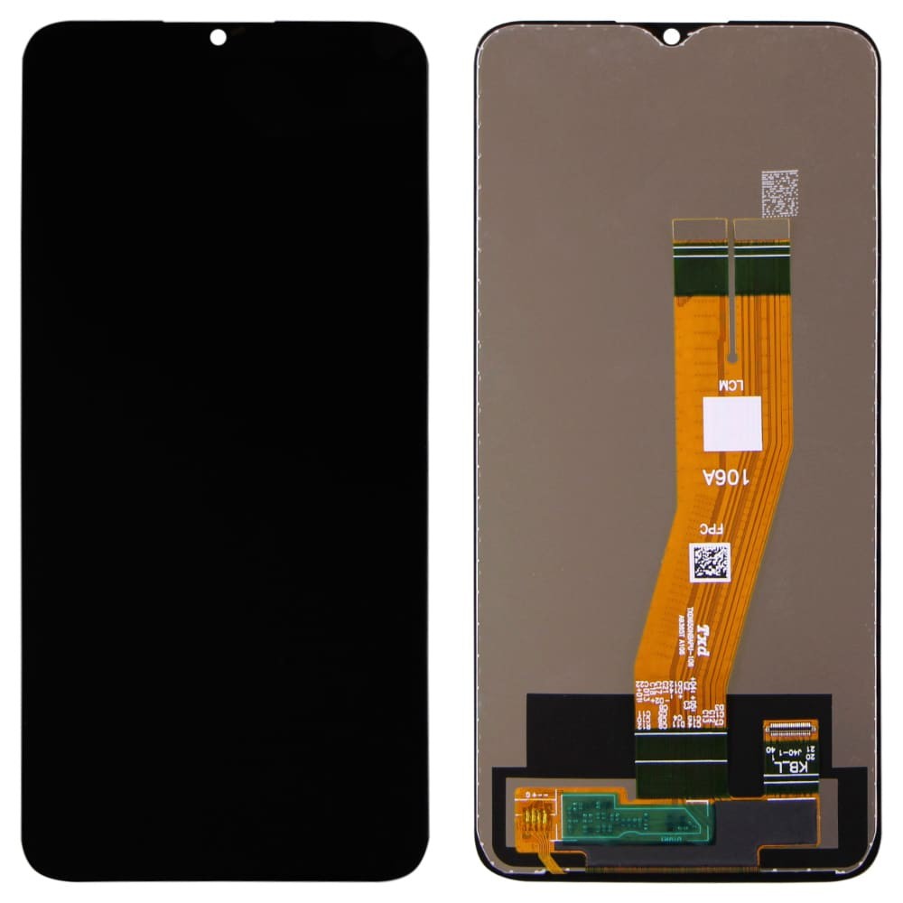 Дисплей для Samsung A042F Galaxy A04E 2022, с тачскрином в сборе, цвет черный, IPS (TFT) фото 1