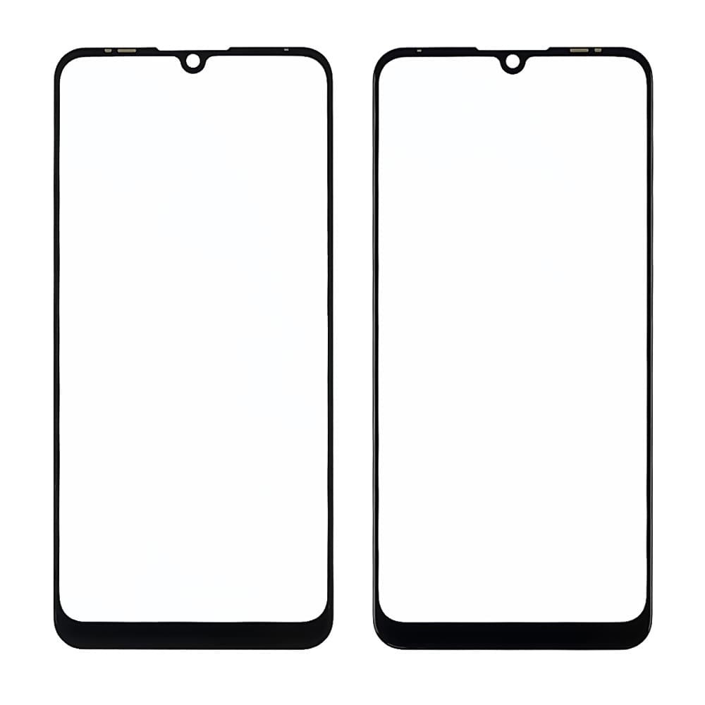 Скло корпусу для ZTE Blade V10 + OCA, колір чорний фото 1