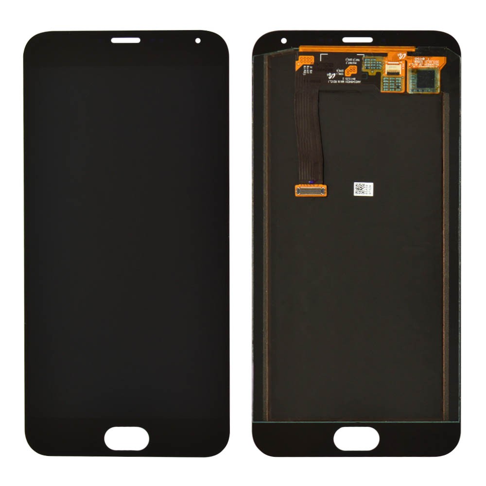 Дисплей для Meizu MX5 з тачскрином у зборі, колір чорний, оригінал фото 1