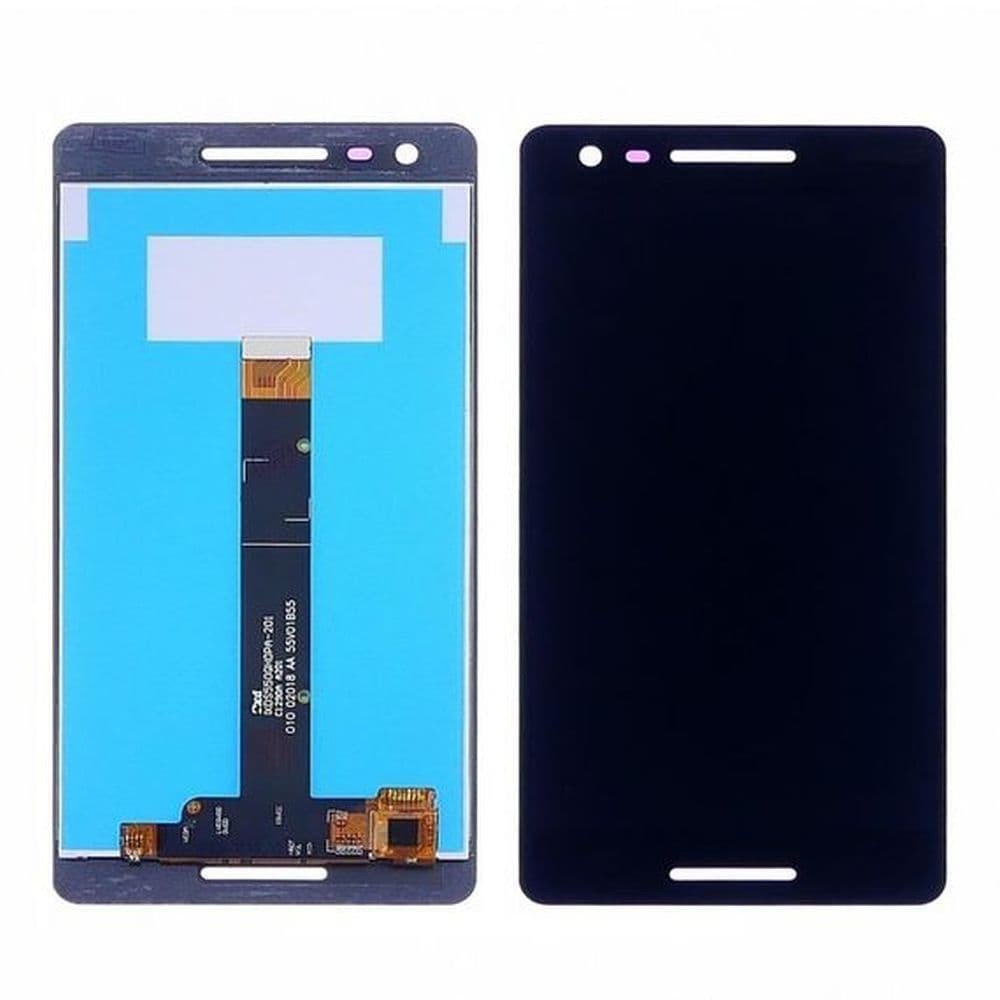 LCD Nokia 2.1 Dual Sim TA-1080/TA-1084/TA-1086/TA-1092/TA-1093 + Touchscreen (black) фото 1 Дисплей для Nokia 2.1 Dual Sim TA-1080/TA-1084/TA-1086/TA-1092/TA-1093 с тачскрином в сборе, цвет черный фото 1