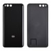 Задня кришка Xiaomi Mi6, колір чорний, оригінал миниатюра 1