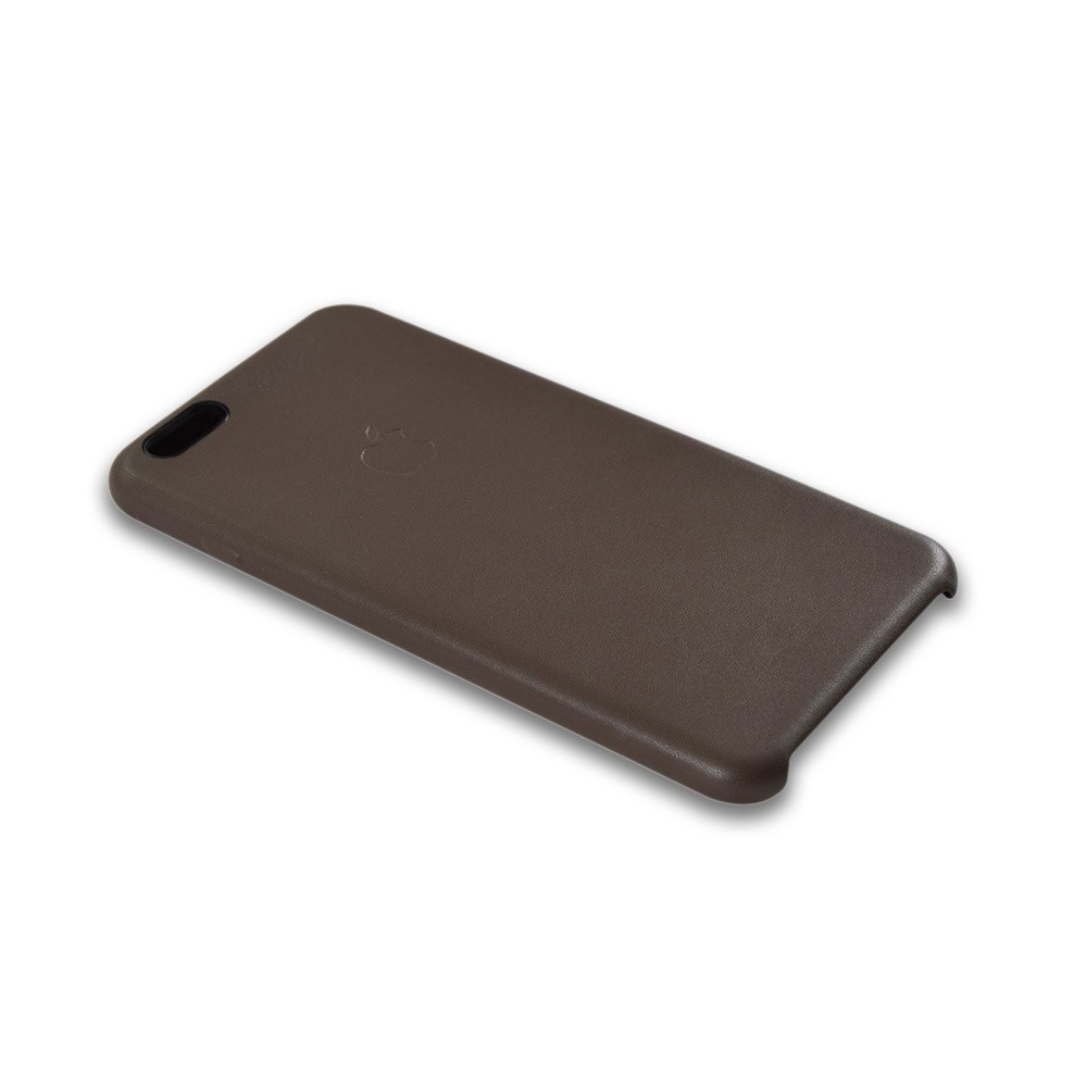 Кожаный чехол для iPhone 6S Plus (5.5), оригинал, цвет коричневый фото 1