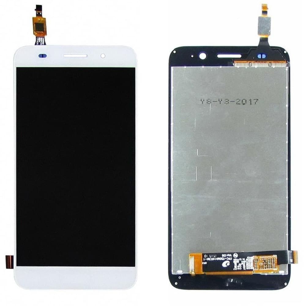 LCD Huawei Y3 2017/Y3 2018/Y5 Lite 2017 (CRO-U00/CRO-L02/CRO-L22) + Touchscreen (white) фото 1 Дисплей Huawei Y3 2017, Y3 2018, Y5 Lite 2017 (CRO-U00, CRO-L02, CRO-L22) з тачскріном в зборі, колір білий фото 1