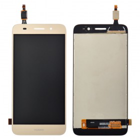 Дисплей Huawei Y3 2017/Y3 2018/Y5 Lite 2017 (CRO-U00/CRO-L02/CRO-L22) 2017, с тачскрином в сборе,  цвет золотой, без рамки