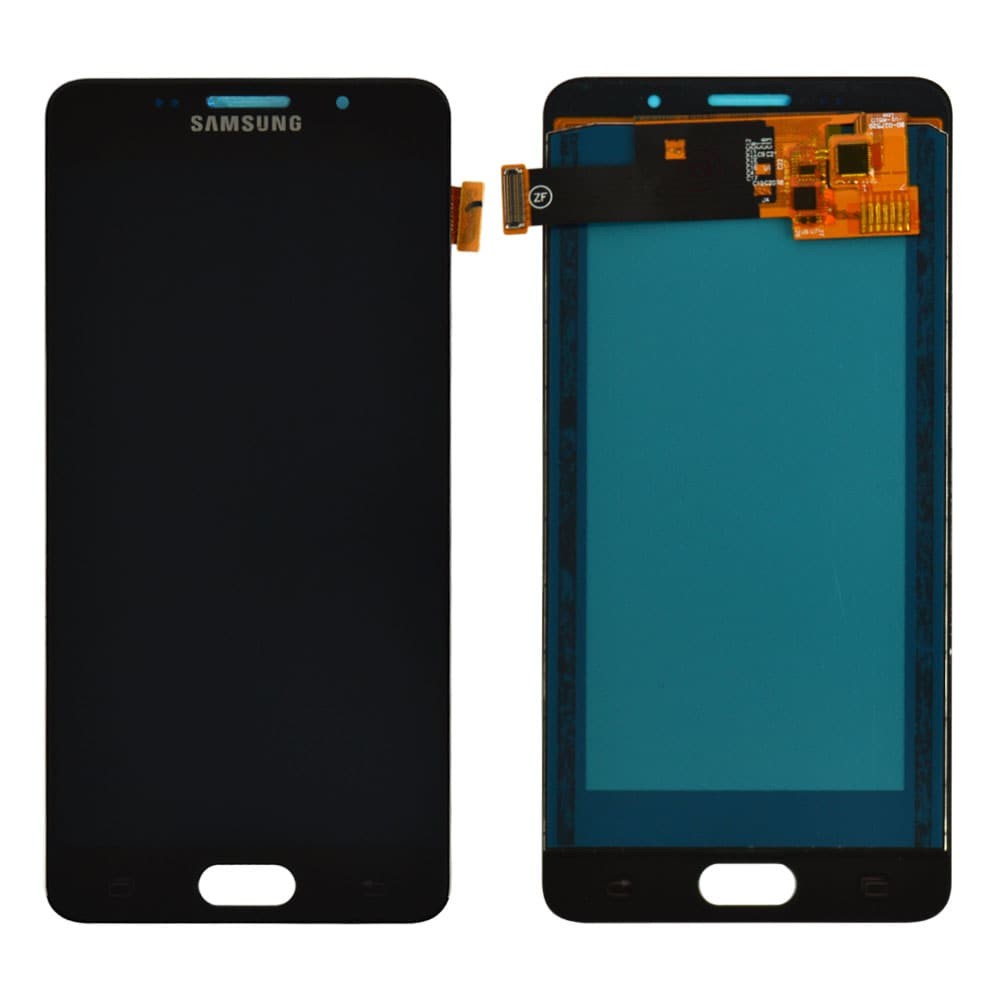 Дисплей для Samsung A510F / DS Galaxy A5 (2016) з тачскрином у зборі, колір чорний, TFT Premium з регулюванням яскравості фото 1