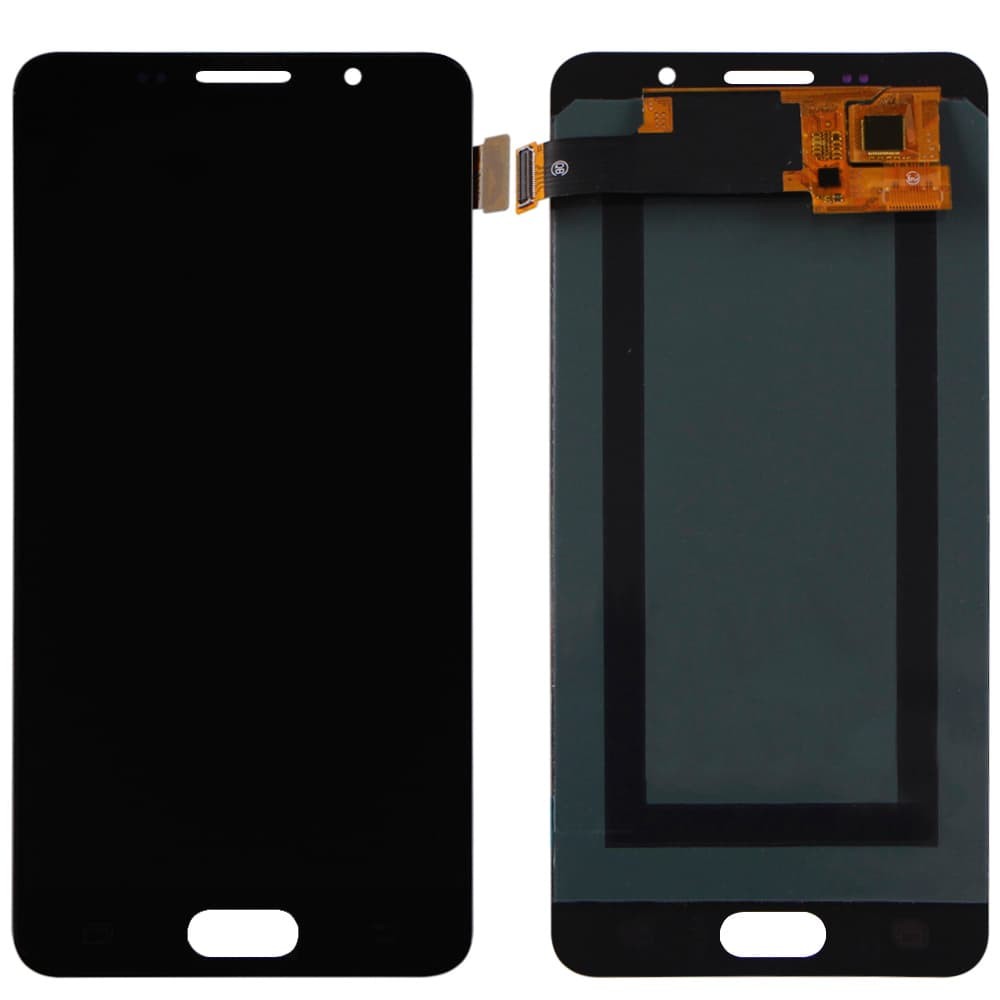 Дисплей для Samsung A510F /DS Galaxy A5 (2016) з тачскріном в зборі, колір чорний, OLED фото 1