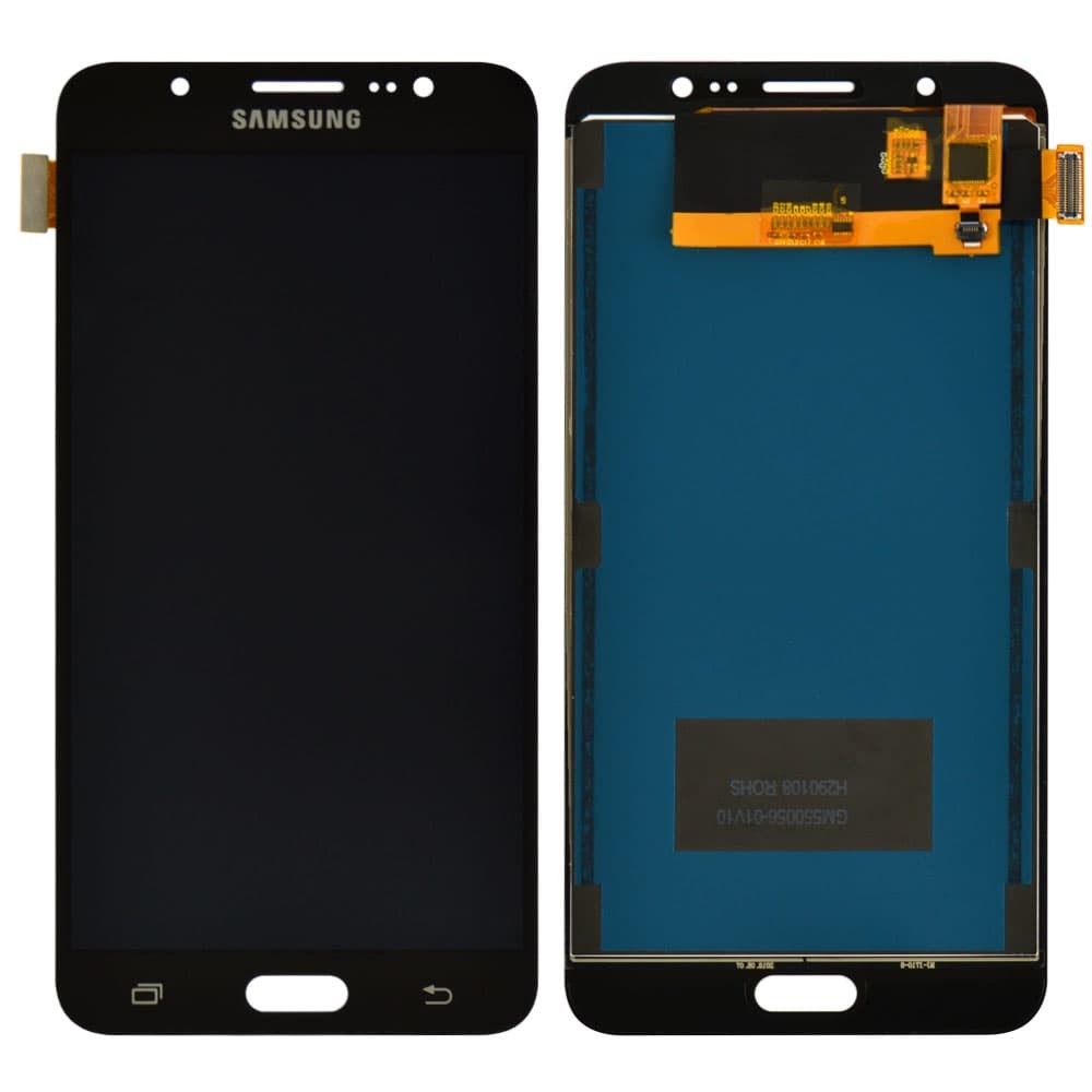 Дисплей для Samsung J710F, J710H, J710M / DS Galaxy J7 (2016) з тачскрином у зборі, колір чорний, TFT Premium з регулюванням яскравості фото 1