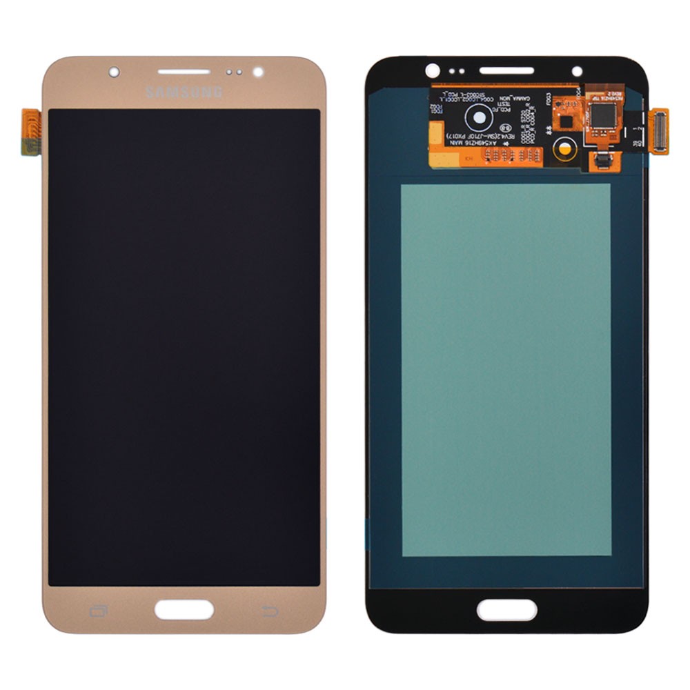 LCD Samsung J710F/J710H/J710M/DS Galaxy J7 + Touchscreen (gold) (2016) OLED фото 1 Дисплей для Samsung J710F/J710H/J710M/DS Galaxy J7 (2016) с тачскрином в сборе, цвет золотой, OLED фото 1