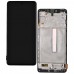 Дисплей для Samsung M536F Galaxy M53 2022 (GH82-28812A), з тачскріном і рамкою в зборі, колір чорний, сервісний оригінал миниатюра 1
