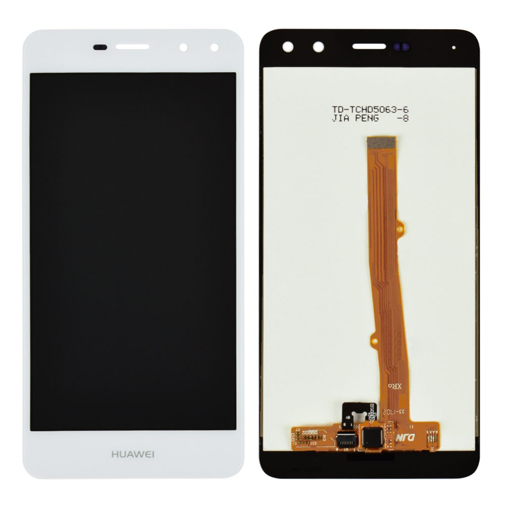 Дисплей для Huawei Y5, Y5 III 2017 (MYA-U29, MYA-L02, MYA-L22) з тачскрином у зборі, колір білий фото 1