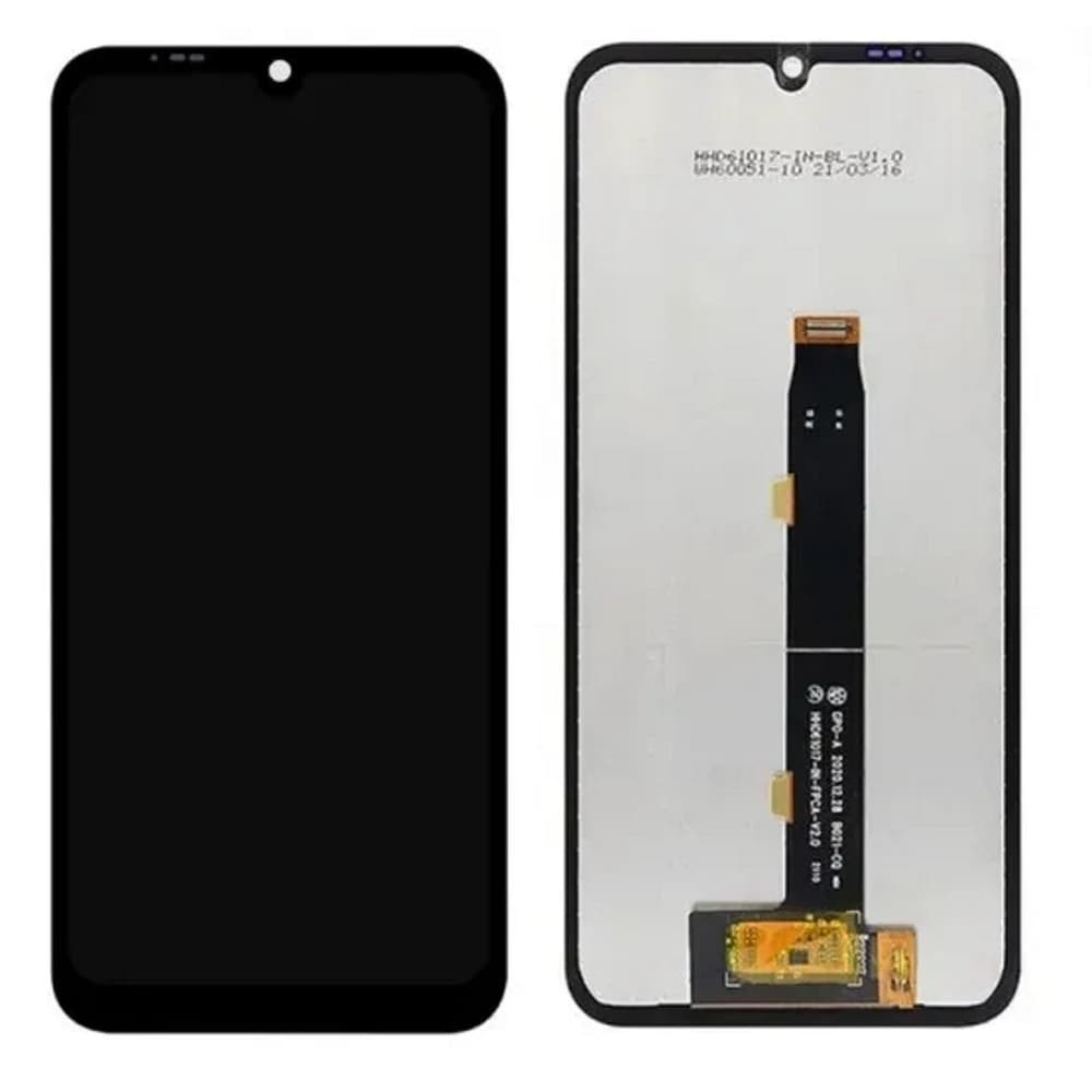 Дисплей для Cubot KingKong 5 Pro, с тачскрином, черный фото 1