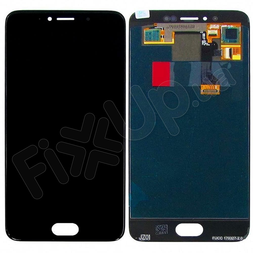 Дисплей для Meizu Pro 6 (M570), Pro 6s с тачскрином в сборе, цвет черный фото 1