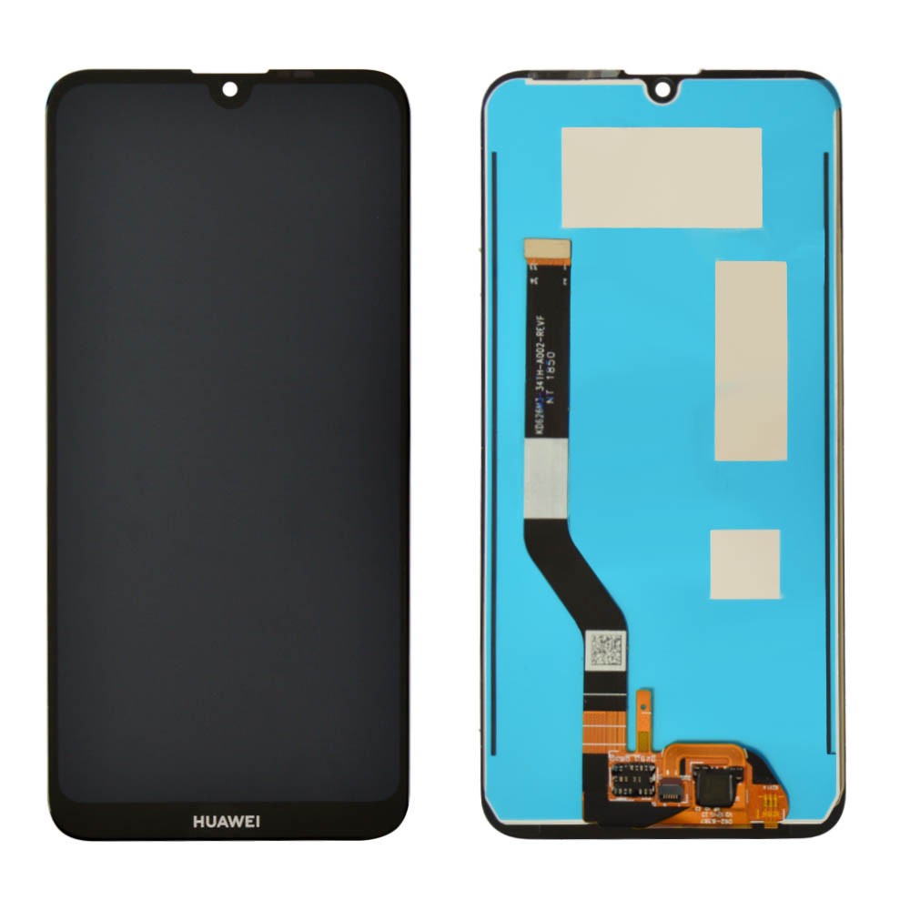 Дисплей для Huawei Y7 2019, Y7 Prime 2019, Y7 Pro 2019 (DUB-LX1, DUB-LX3, DUB-LX2) з тачскрином у зборі, колір чорний фото 1