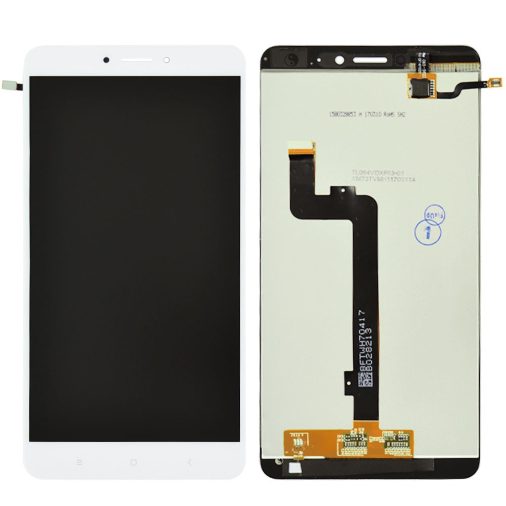 Дисплей Xiaomi Mi Max 2 з тачскрином у зборі, колір білий, Orig PRC фото 1