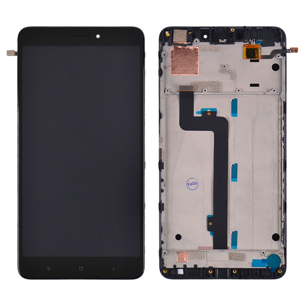 LCD Xiaomi Mi Max 2 + Touchscreen (black) with Frame фото 1 Дисплей для Xiaomi Mi Max 2 з тачскрином та рамкою в зборі, колір чорний фото 1