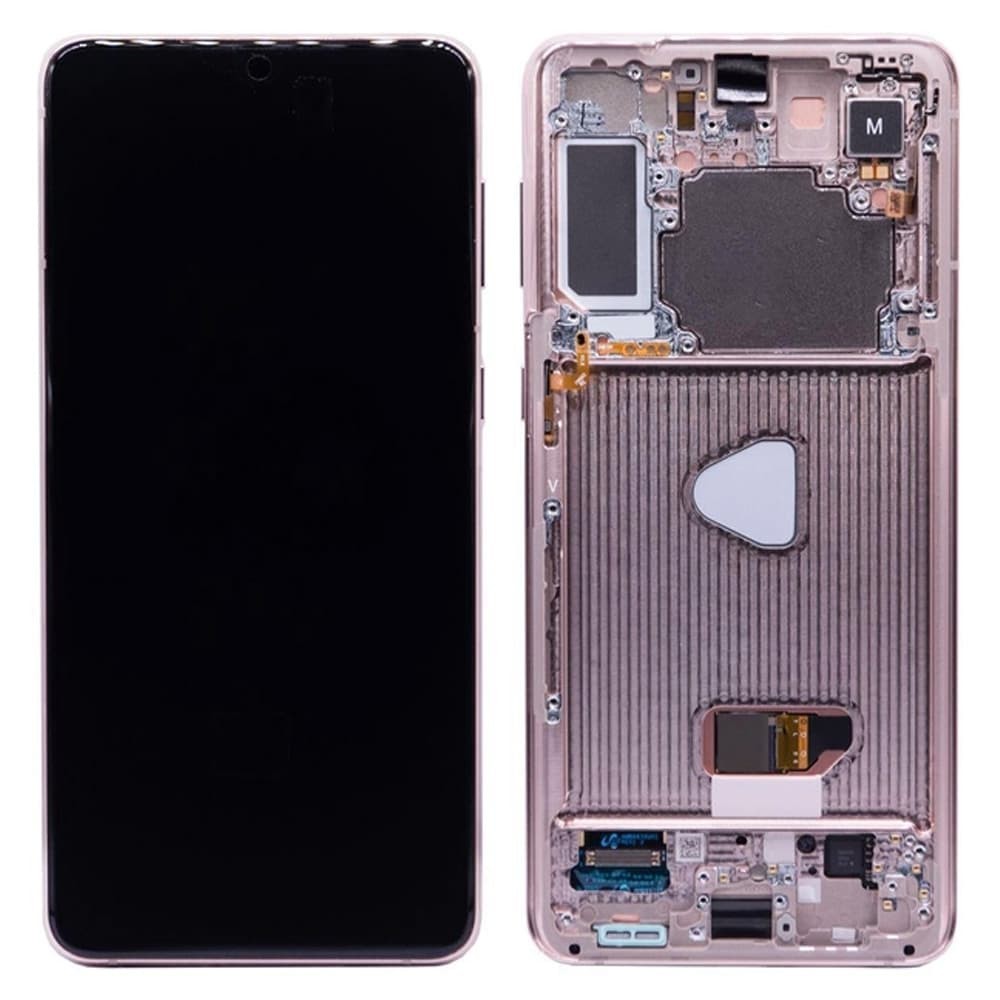LCD Samsung G996F Galaxy S21 Plus (GH82-24555C) + Touchscreen with Frame (purple) Service Original фото 1 Дисплей для Samsung G996F Galaxy S21 Plus с тачскрином и рамкой в сборе, цвет фиолетовый, сервисный оригинал фото 1