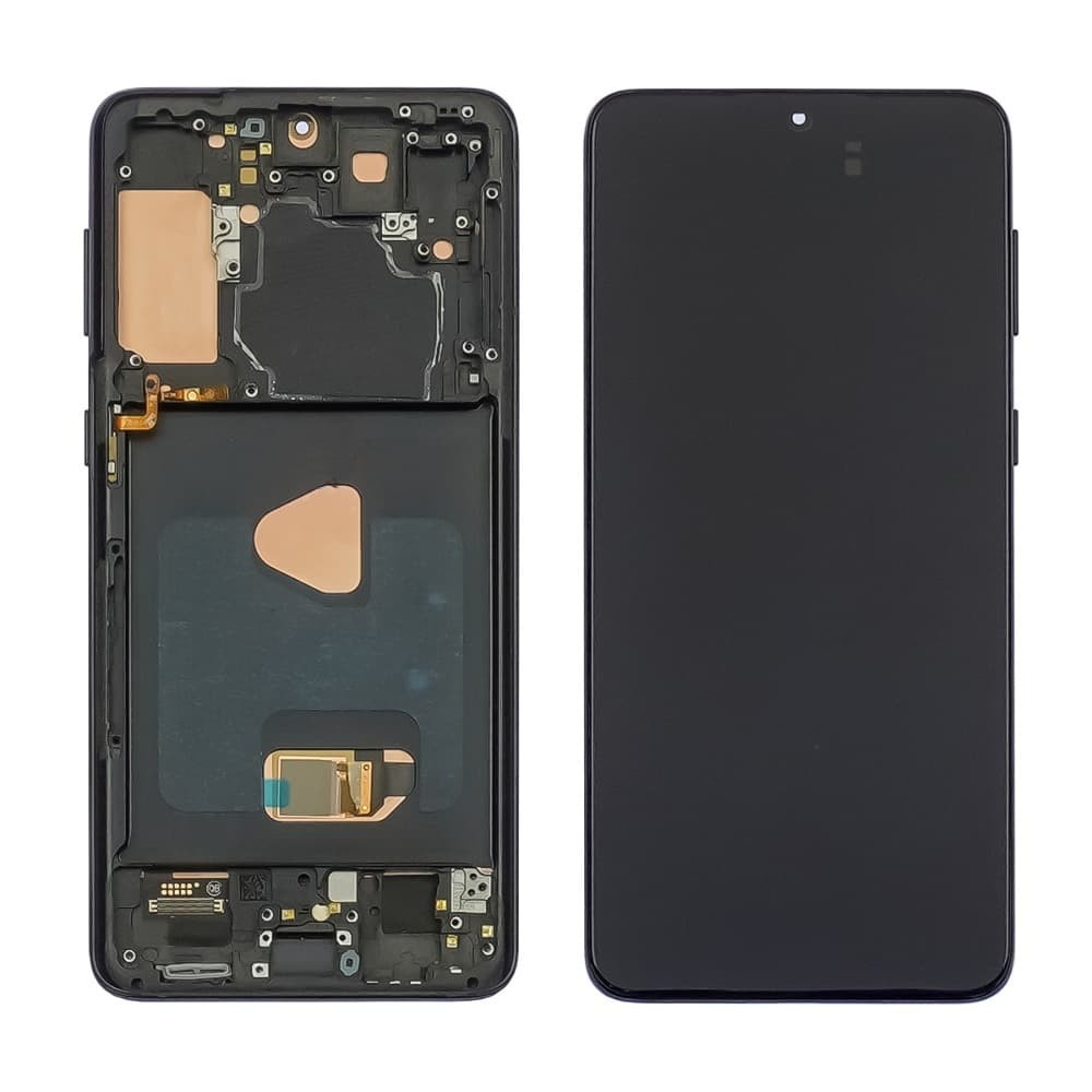 LCD Samsung G996B Galaxy S21 Plus + Touchscreen with Frame (black) OLED фото 1 Дисплей для Samsung G996B Galaxy S21 Plus, с тачскрином и рамкой в сборе, цвет черный, OLED фото 1
