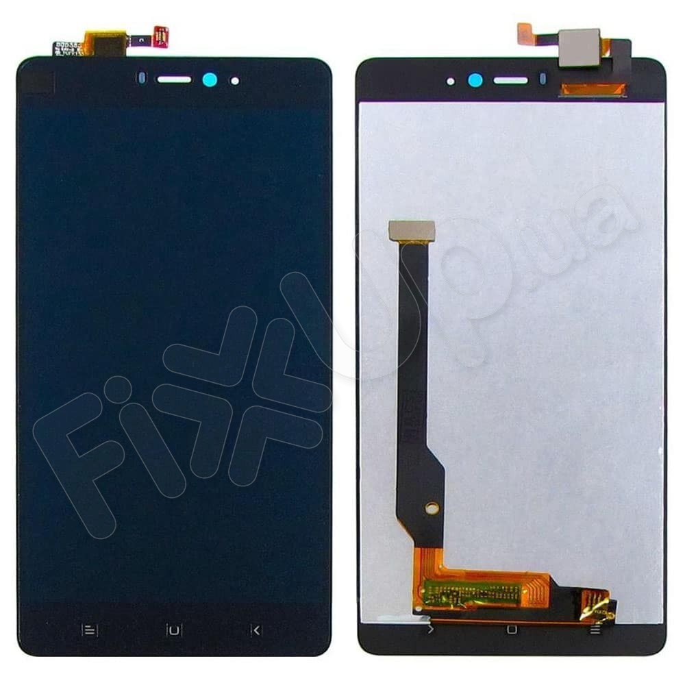 Дисплей для Xiaomi Mi4i з тачскрином у зборі, колір чорний фото 1