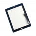 Touchscreen iPad New 3/4 + Len (black) copy миниатюра 2 Тачскрин (сенсор) со стеклом для iPad New 3, iPad 4, цвет черный миниатюра 2