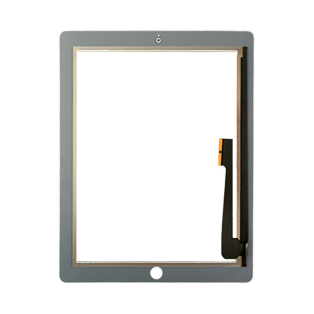 Touchscreen iPad New 3/4 + Len (white) original фото 2 Тачскрин iPad New 3, 4 со стеклом, цвет белый, оригинал фото 2