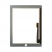 Touchscreen iPad New 3/4 + Len (white) original миниатюра 2 Тачскрин iPad New 3, 4 со стеклом, цвет белый, оригинал миниатюра 2