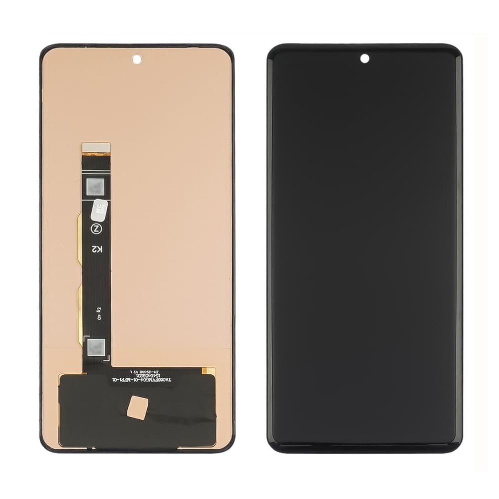 Дисплей для Motorola XT2303 Edge 40, з тачскріном в зборі, колір чорний, IPS фото 1