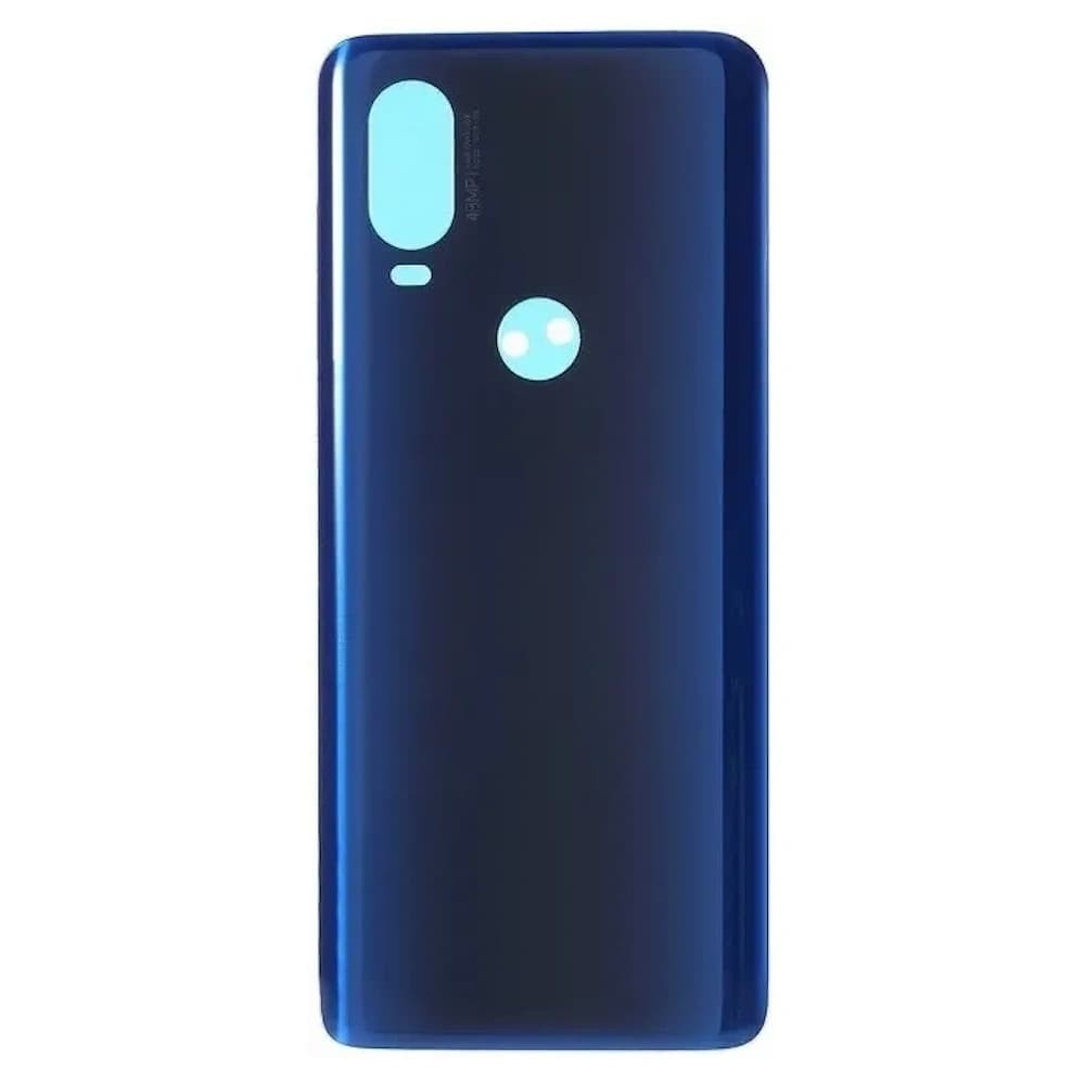 Задня кришка для Motorola One Action XT2013-1, колір синій фото 1