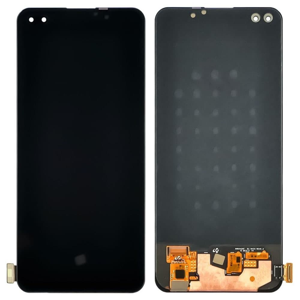 Дисплей для OnePlus Nord с тачскрином в сборе, цвет черный фото 1