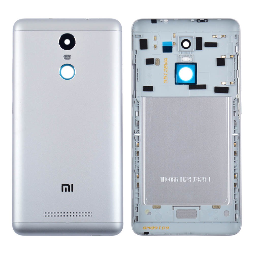 Задняя крышка для Xiaomi Redmi NOTE 3, цвет серый фото 1
