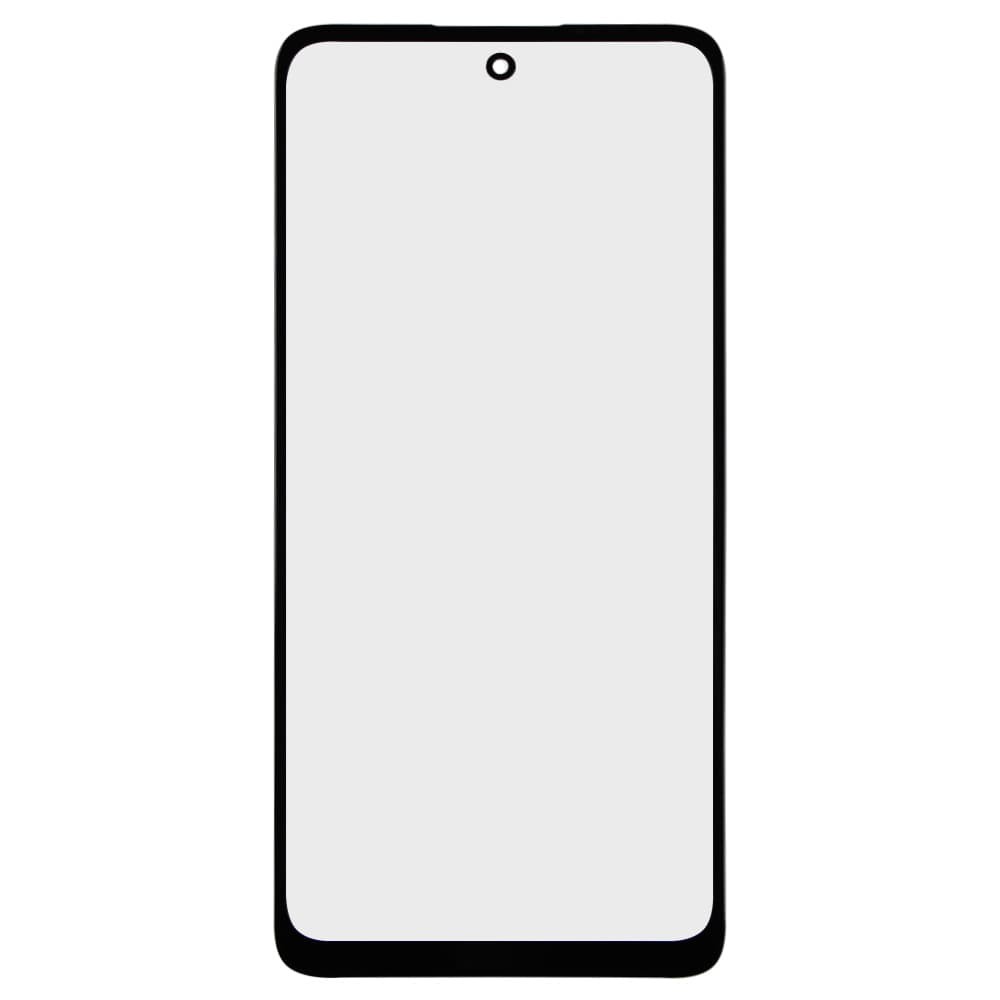 Скло корпусу для Motorola G22 + OCA, колір чорний фото 1