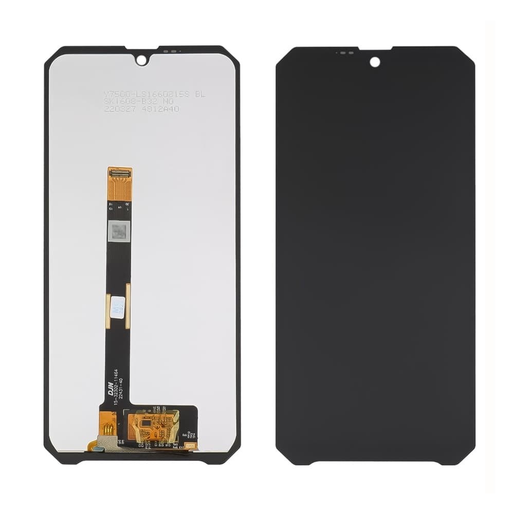 Дисплей для Blackview BV7200, с тачскрином в сборе, цвет черный фото 1