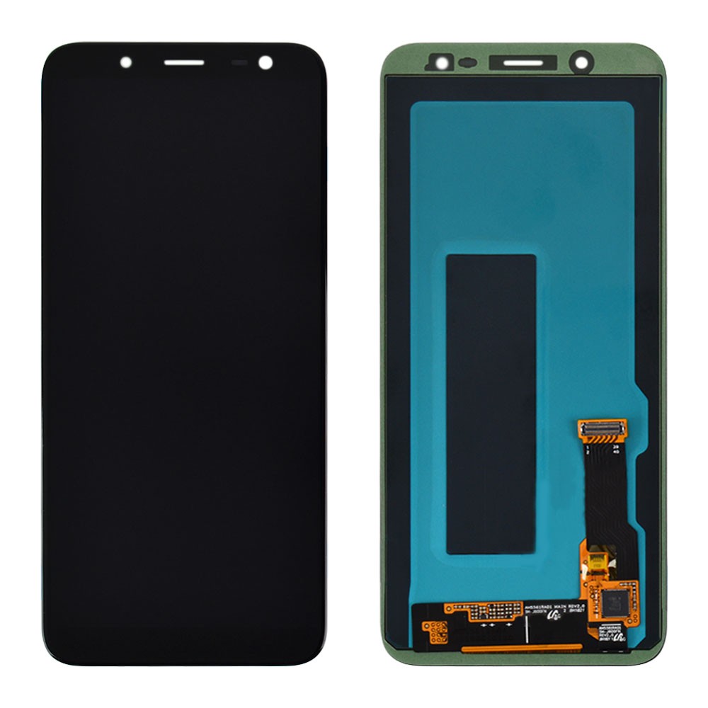 Дисплей для Samsung j600H/DS Galaxy J6 (2018) з тачскрином у зборі, сервісний оригінал, колір чорний фото 1