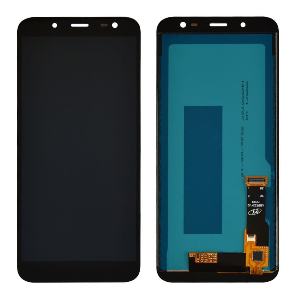 Дисплей для Samsung J600H / DS Galaxy J6 (2018) з тачскрином у зборі, колір чорний, TFT Premium з регулюванням яскравості фото 1