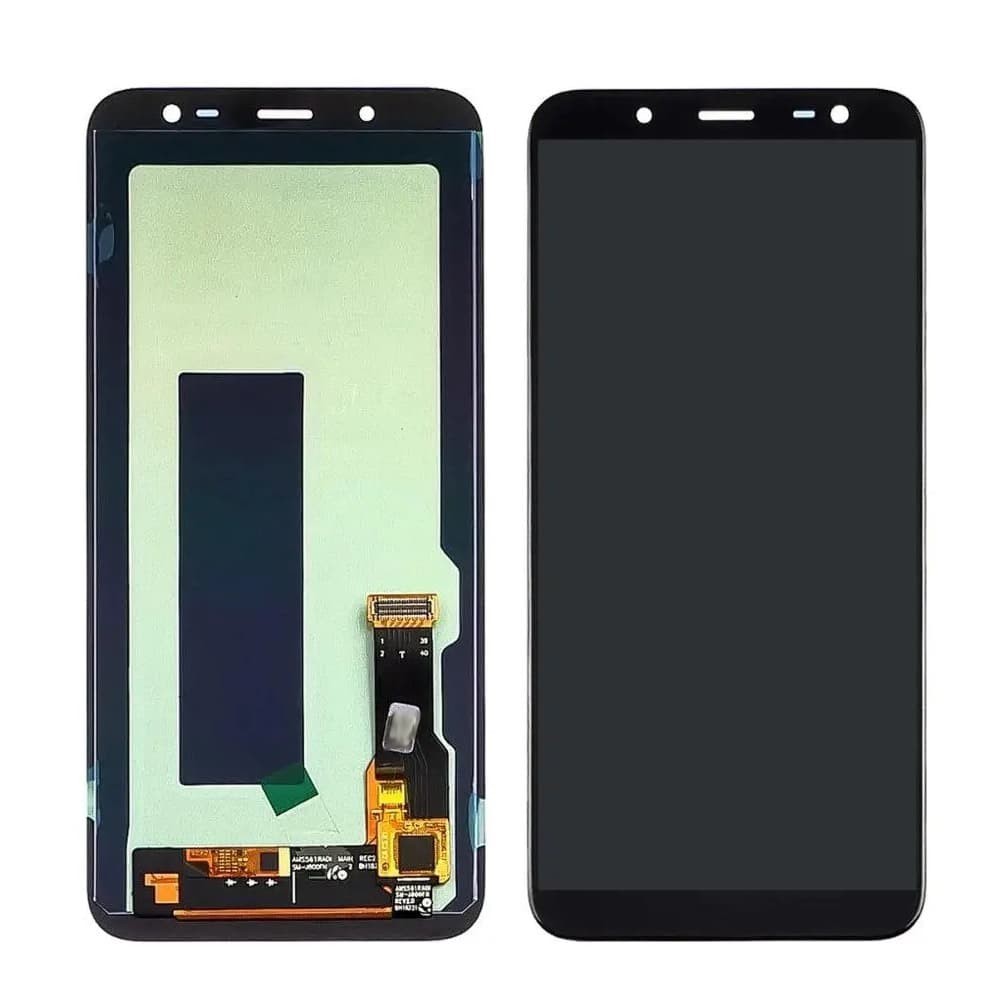 Дисплей для Samsung J600H /DS Galaxy J6 (2018) с тачскрином в сборе, цвет черный, OLED small LCD фото 1