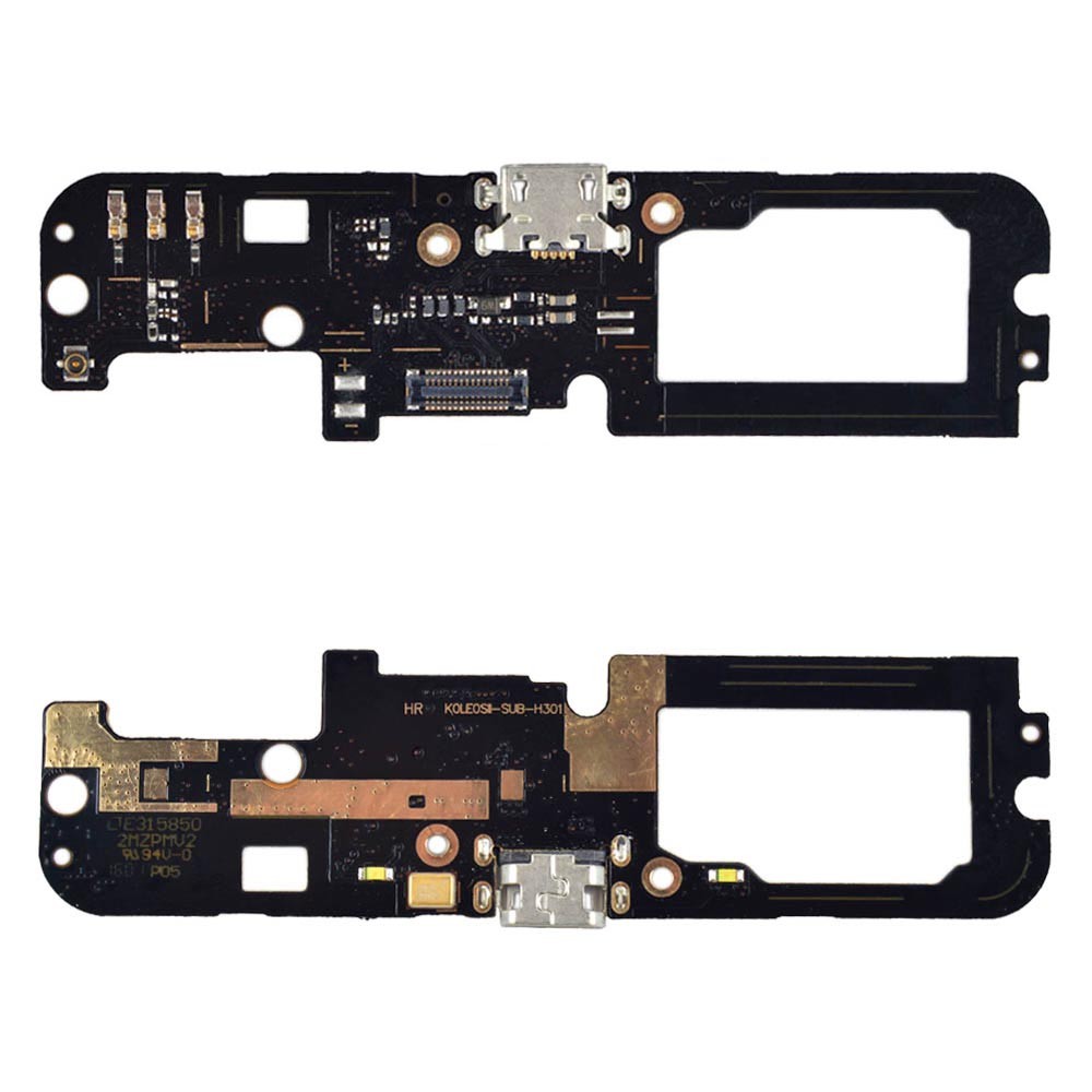 Разъем зарядки Lenovo A7020 Vibe K5 Note, с нижней платой фото 1