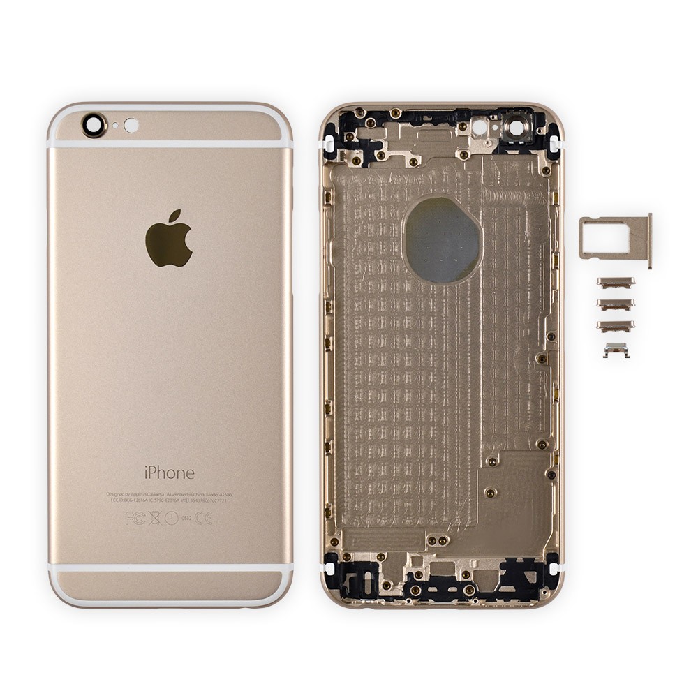 Корпус iPhone 6 (4.7) , цвет золотой, уценка фото 1