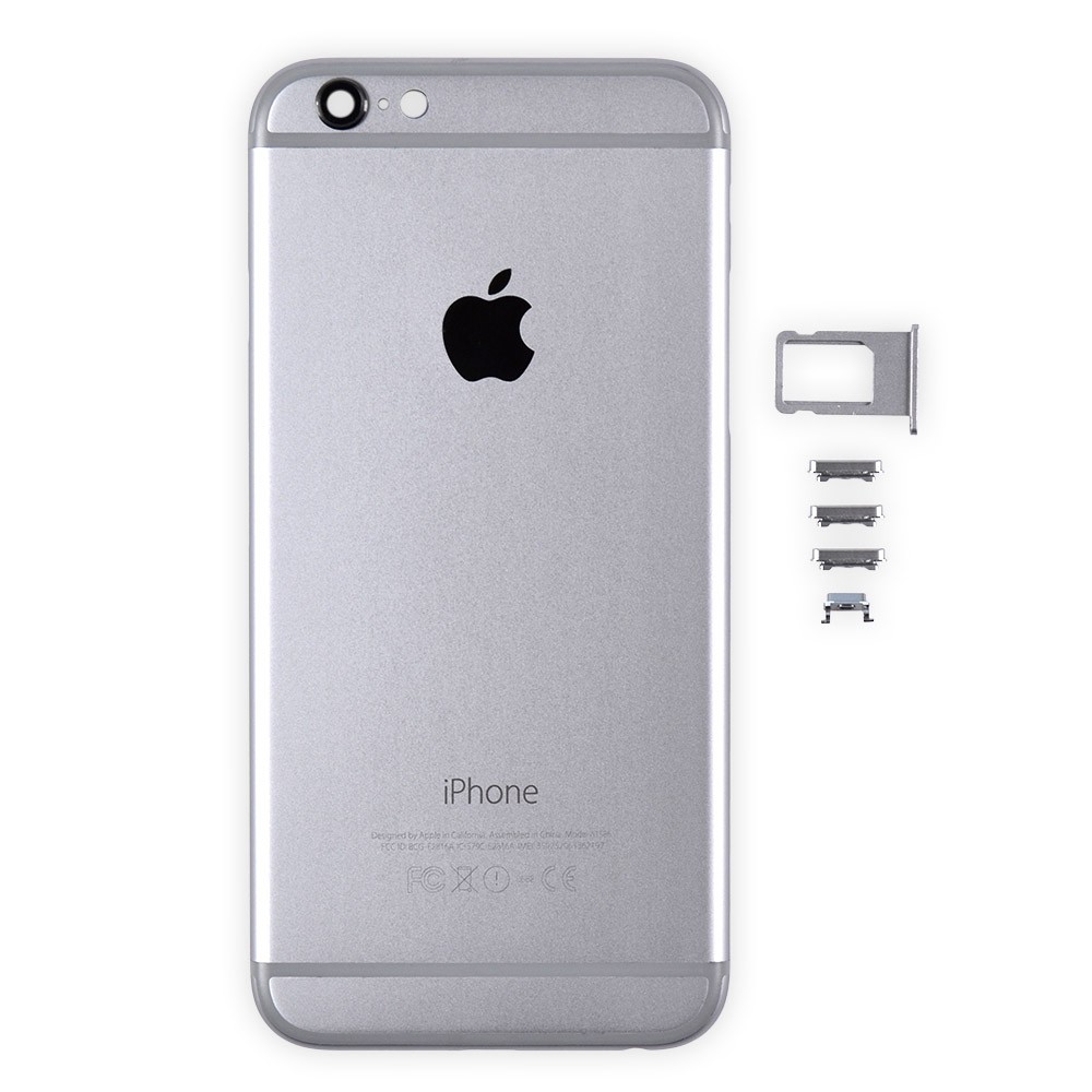 Корпус iPhone 6 (4.7), цвет серый, уценка фото 1