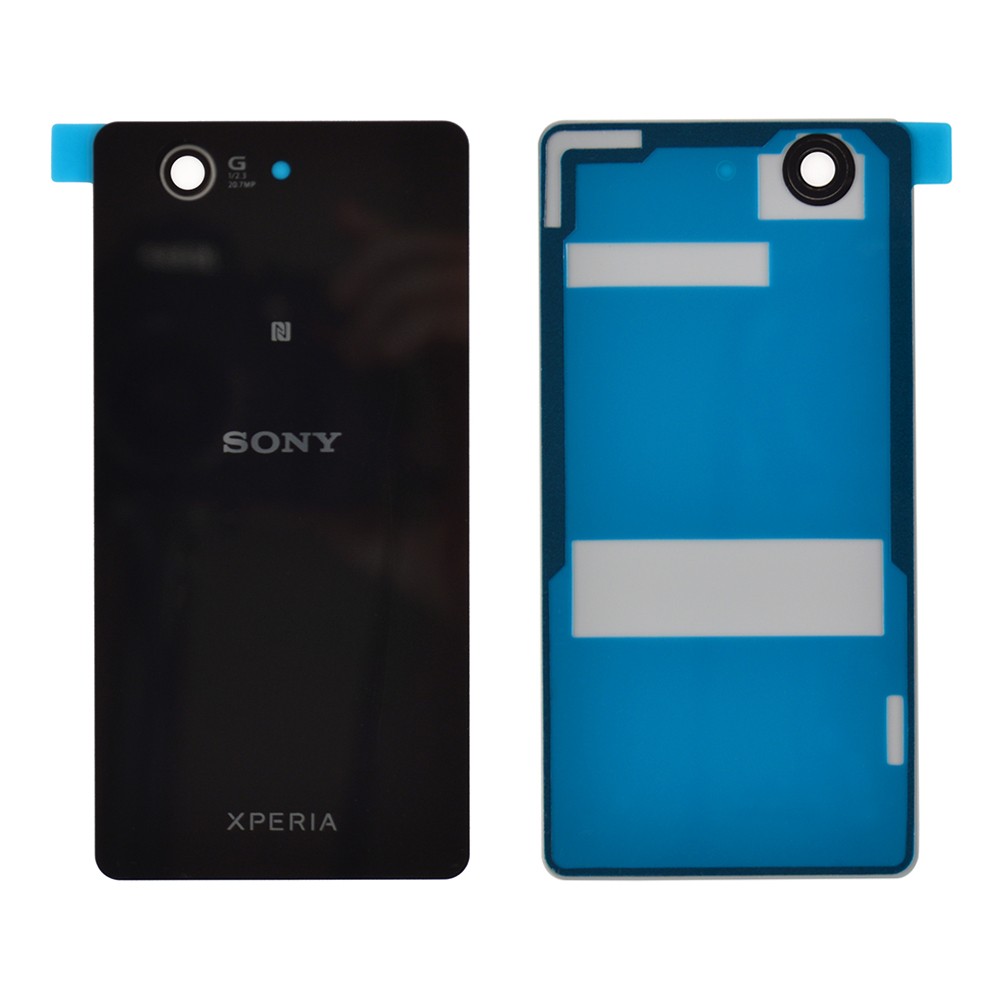 Задня кришка Sony D5803 Xperia Z3 Compact, колір чорний фото 1