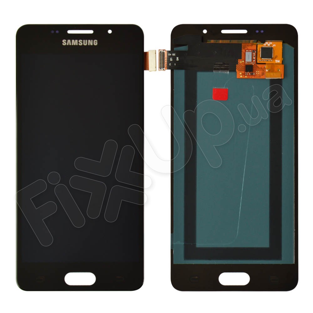Дисплей для Samsung A510F / DS Galaxy A5 (2016) з тачскрином у зборі, колір чорний, OLED small LCD, уцінка фото 1