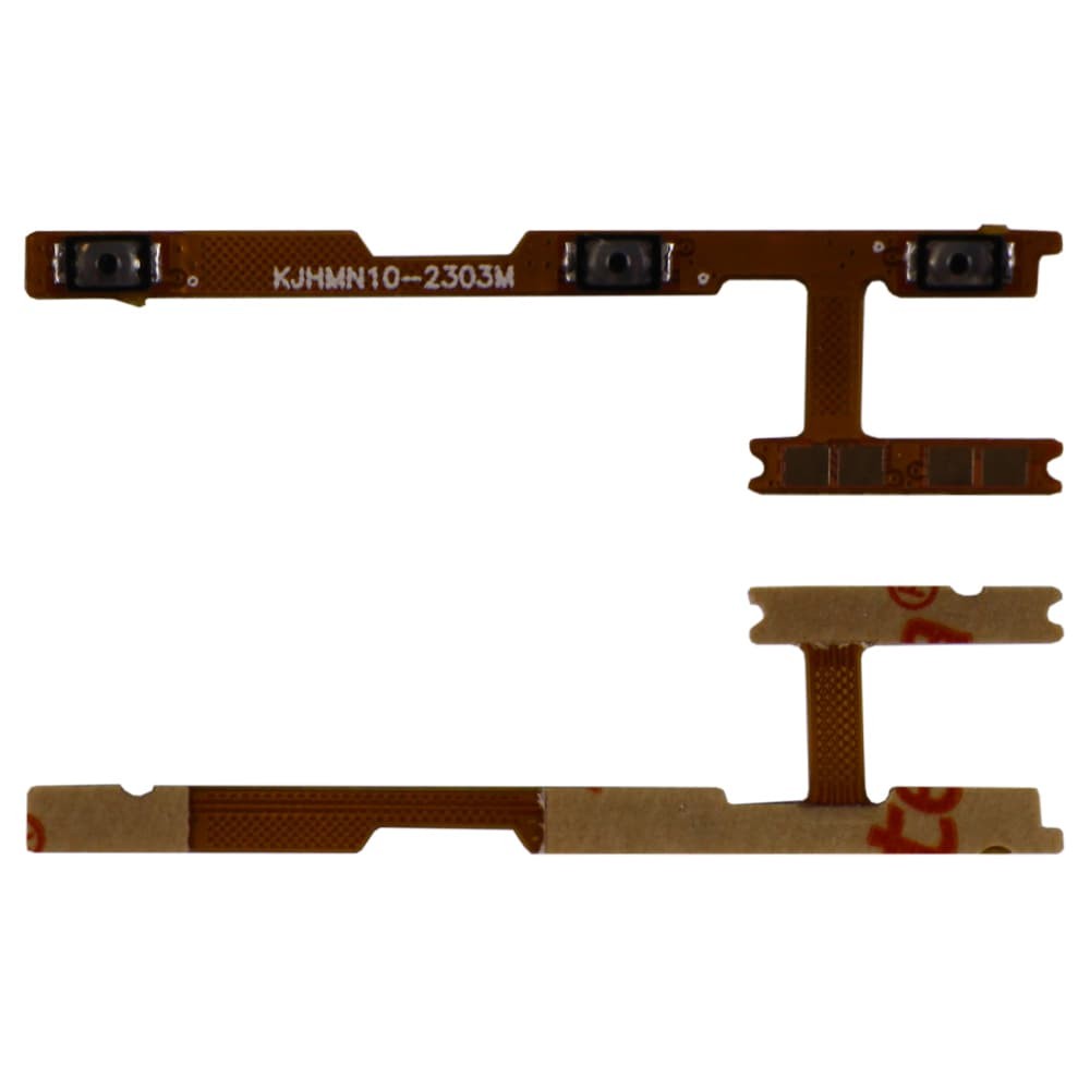 Шлейф для Xiaomi Redmi Note 10 4G, Redmi Note 10s, з кнопками увімкнення і гучності фото 1