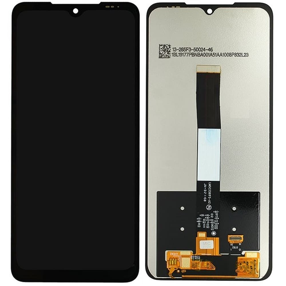 Дисплей для UMIDIGI Bison X20, з тачскріном, чорний фото 1